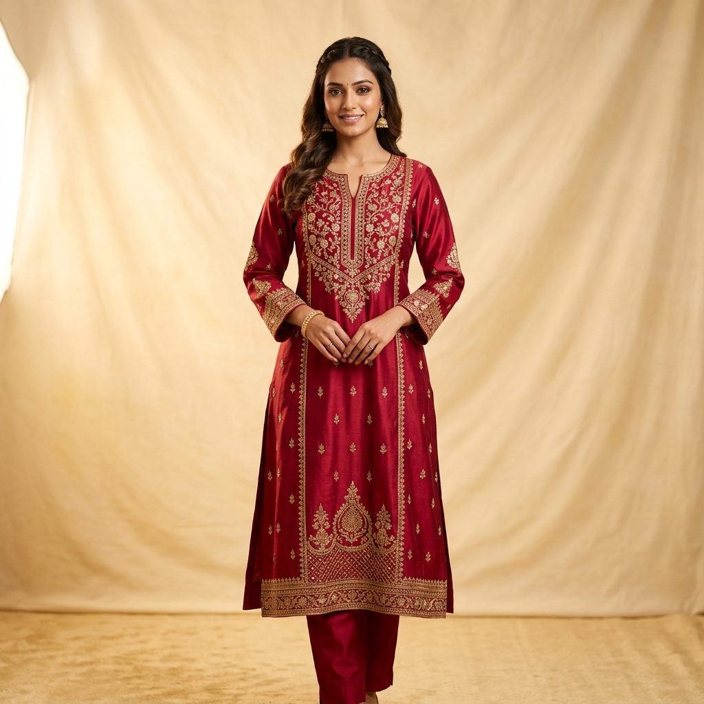 Ananya Royal Velvet Kurti